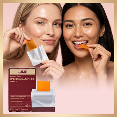 LŪMÉ Glow Strips™ — Liposomal Glutathione Oral Dissolving Strips