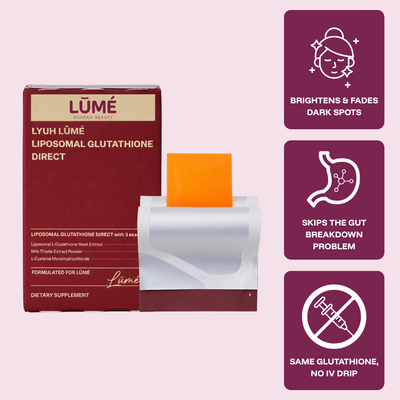 LŪMÉ Glow Strips™ — Liposomal Glutathione Oral Strips